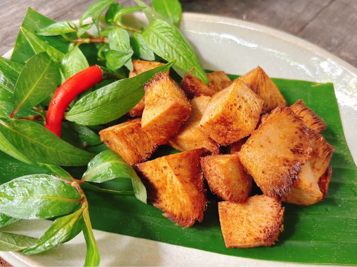 Nấm hầu thủ nướng ngũ vị
