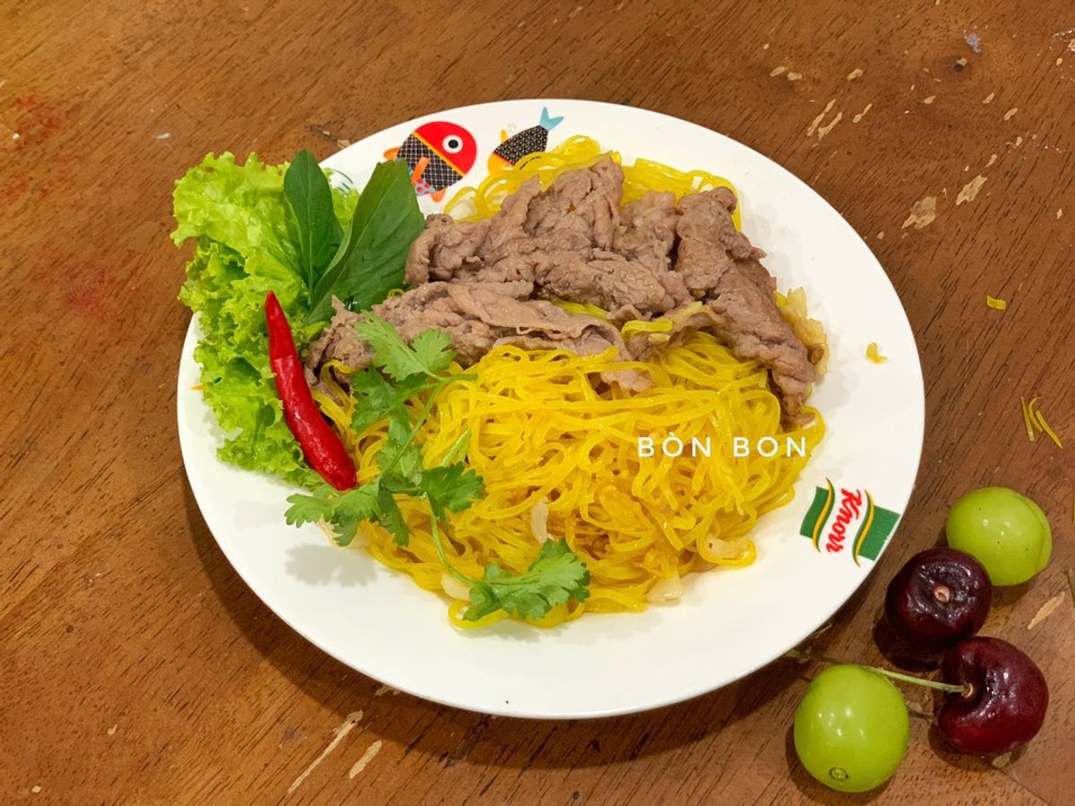 Mì Chũ Xào Bò