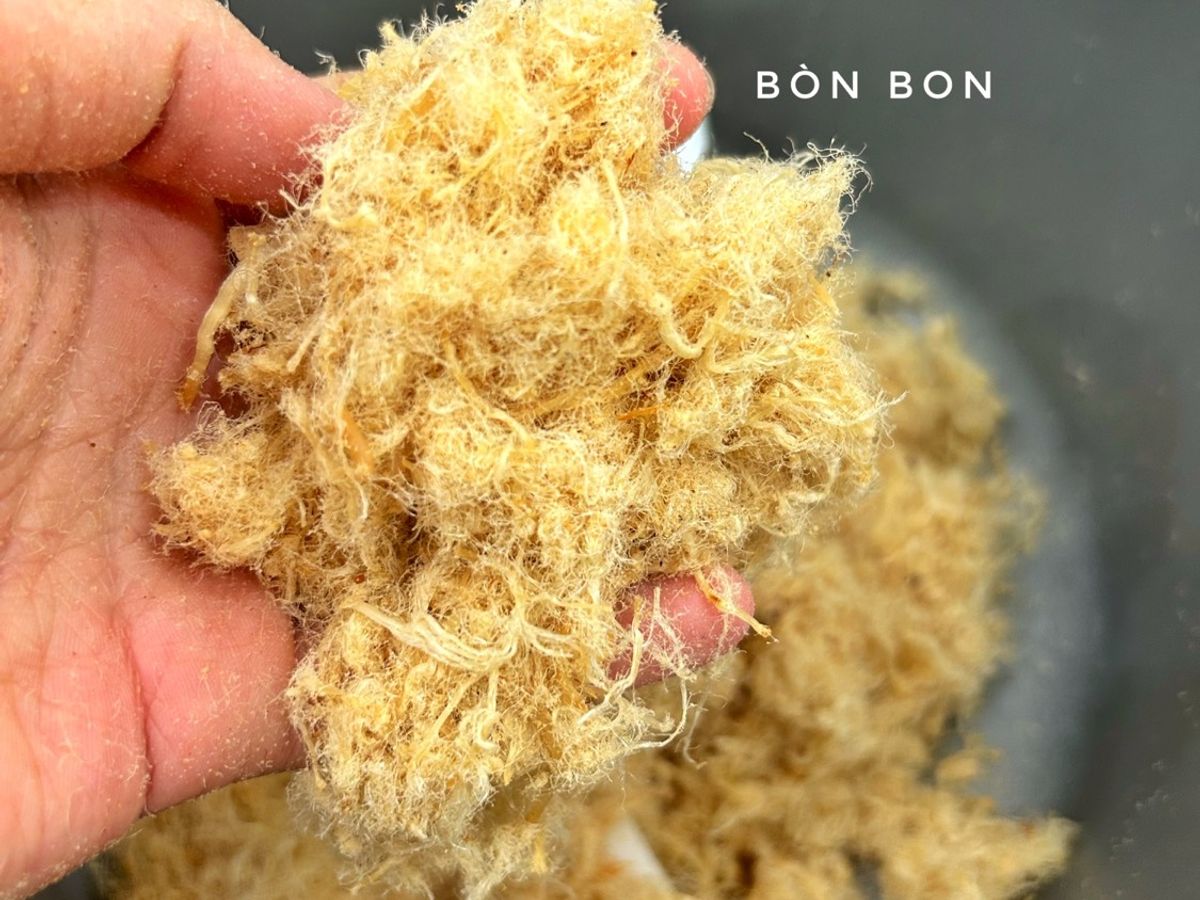 Chà bông heo xù tơi ngon như ngoài hàng