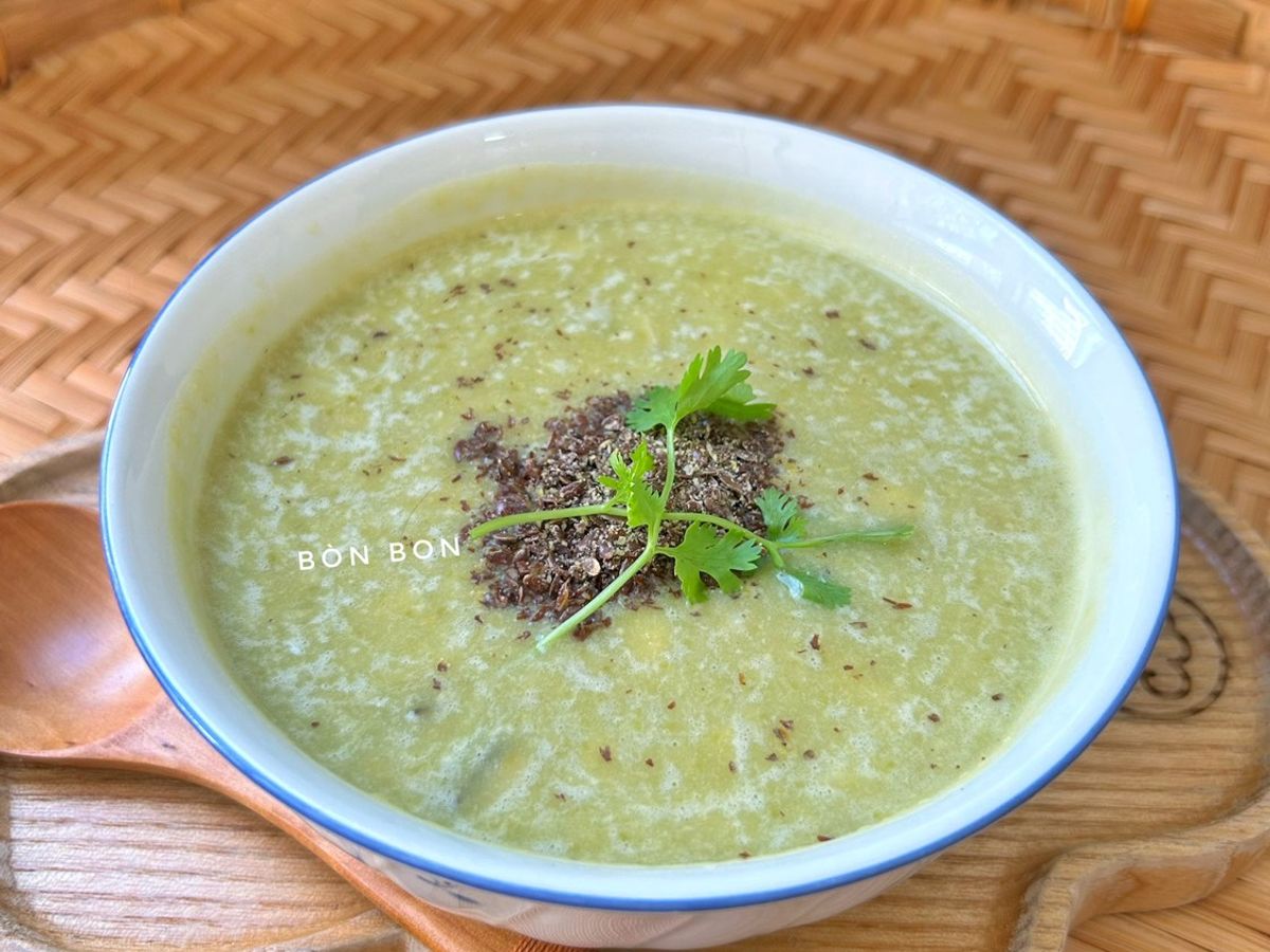 Súp Đậu Hà Lan Nấm Chay 🌱