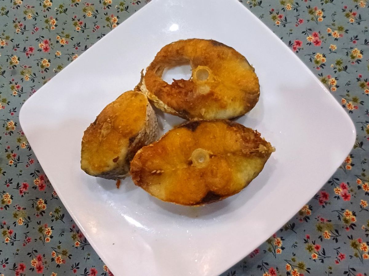 Cá măng chiên