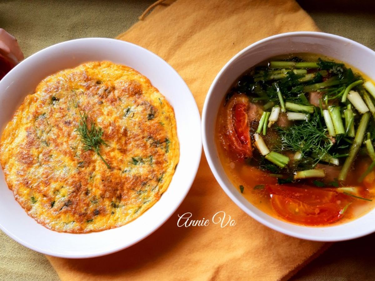 Cơm nhà hai món