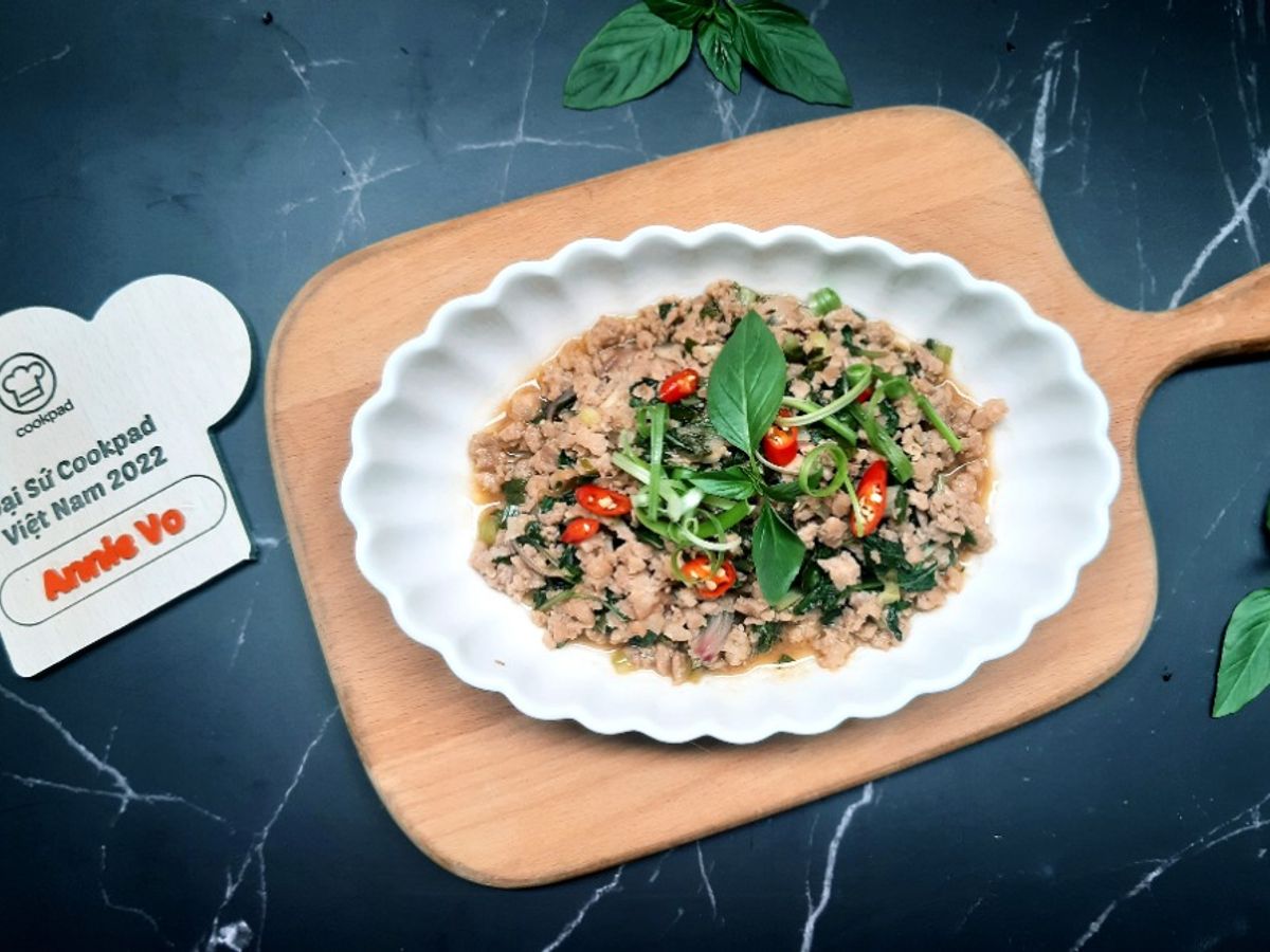 MÓN LÀO: LARB MOO - SALAD THỊT BĂM LÀO 🇱🇦