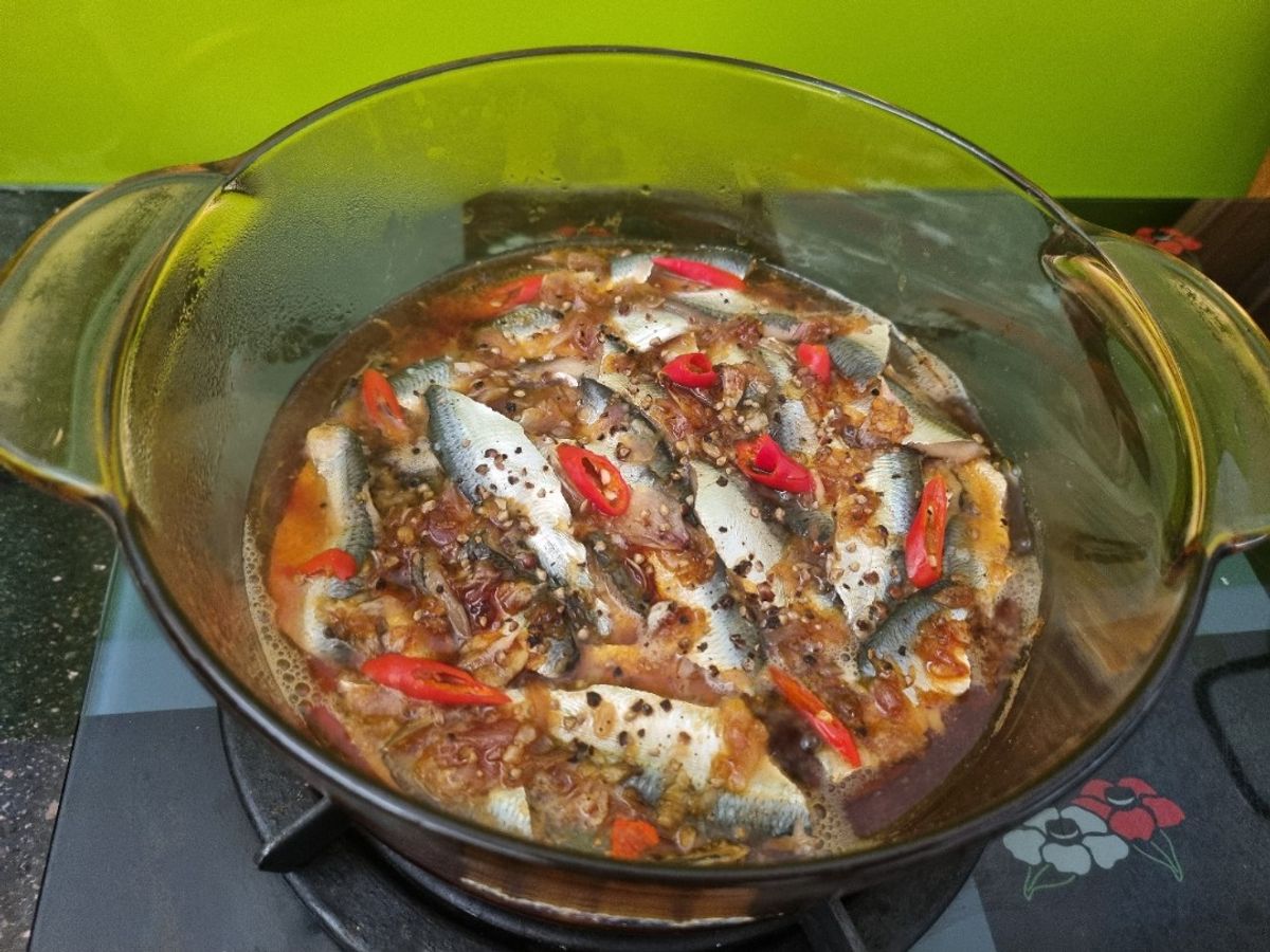 Cá Trích Kho Tiêu