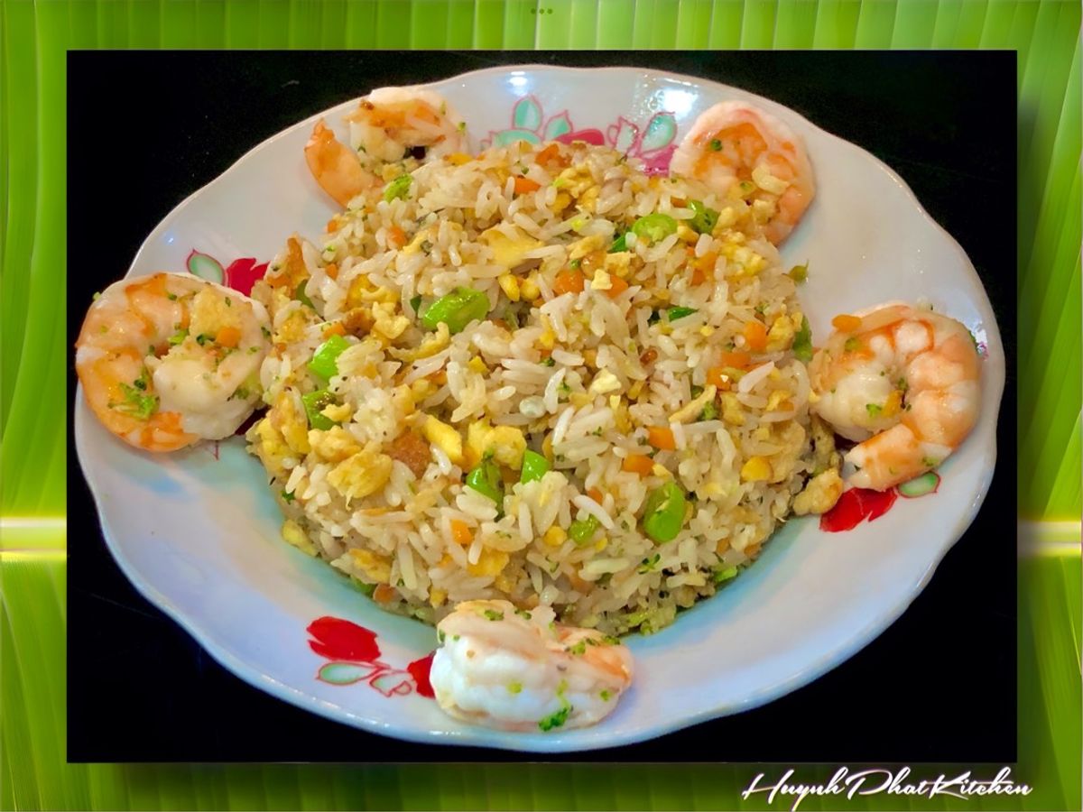 Cơm Chiên Tôm Trứng