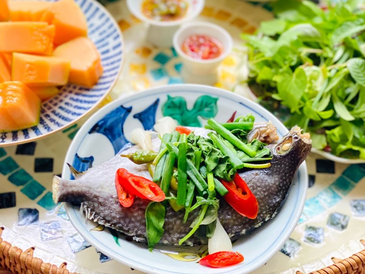 Canh Cá Dìa Nấu Lá É