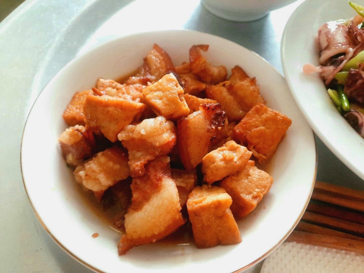 Thịt kho đậu