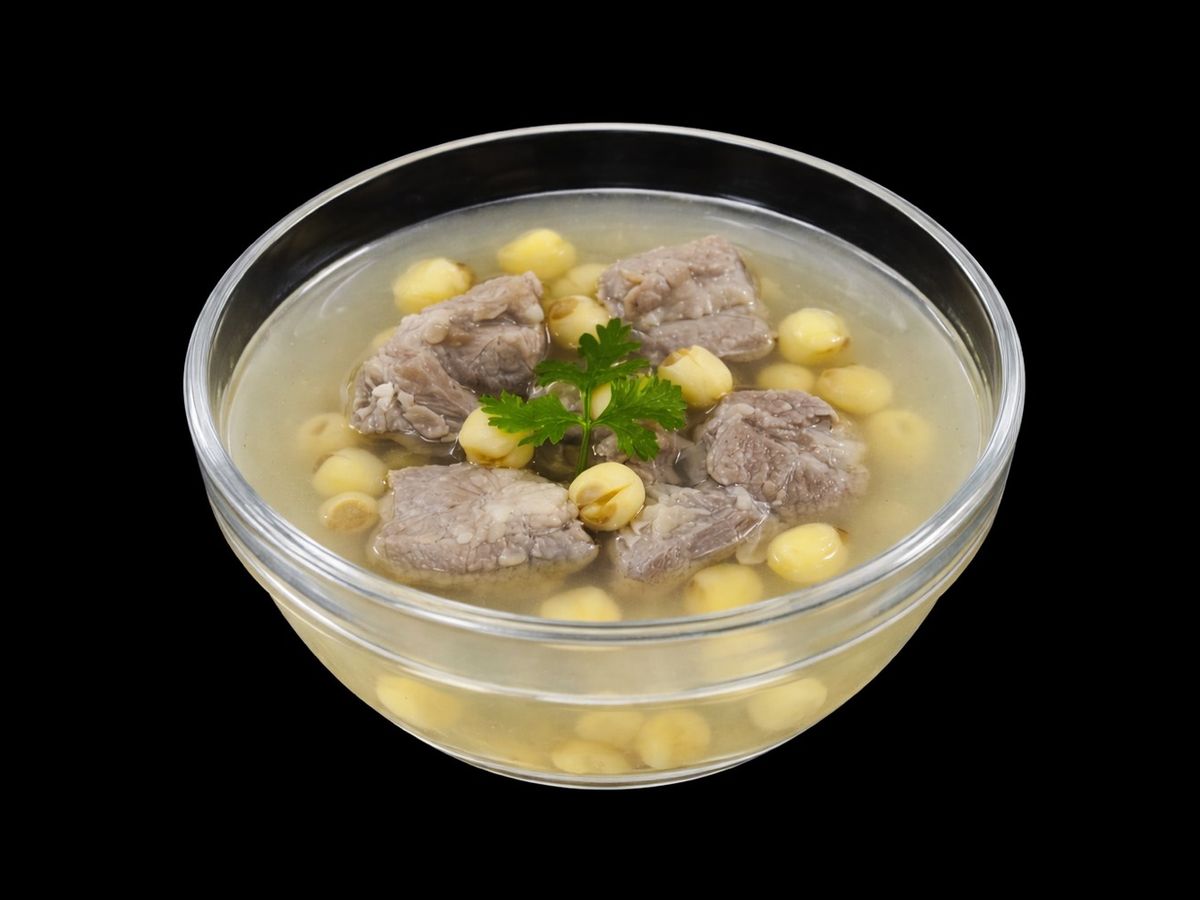 SP.0955 - Sườn Heo Tiềm Hạt Sen