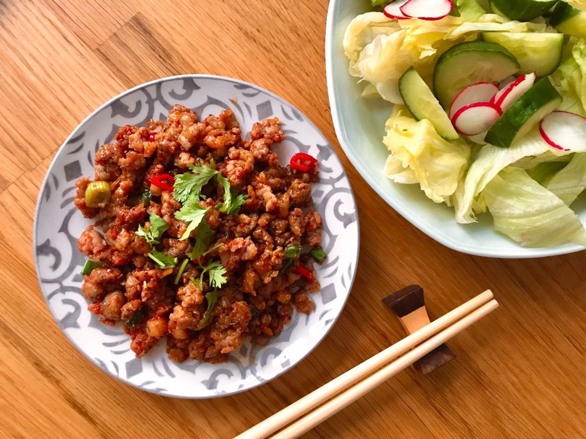 Thịt Băm Rang Siêu Cay