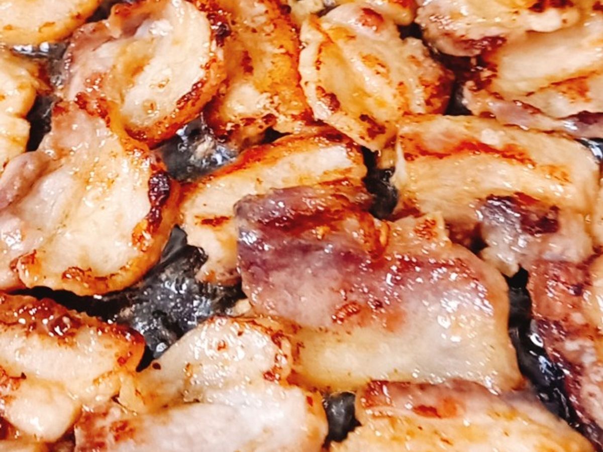 Thịt ba rọi áp chảo