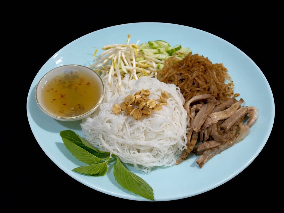 SP.0738 - Bún Bì Thịt Khìa