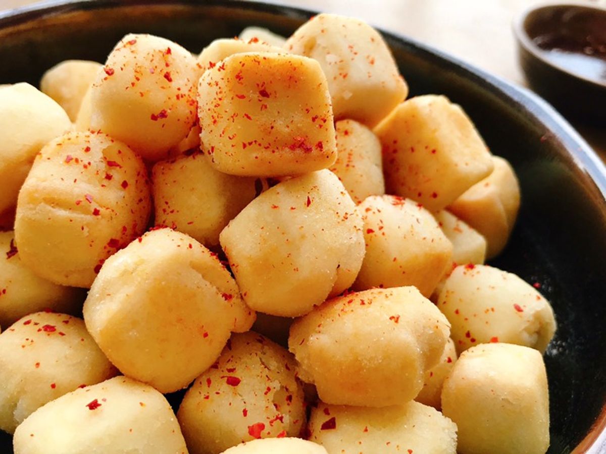 Đậu phụ viên chiên giòn (Tofu ball)