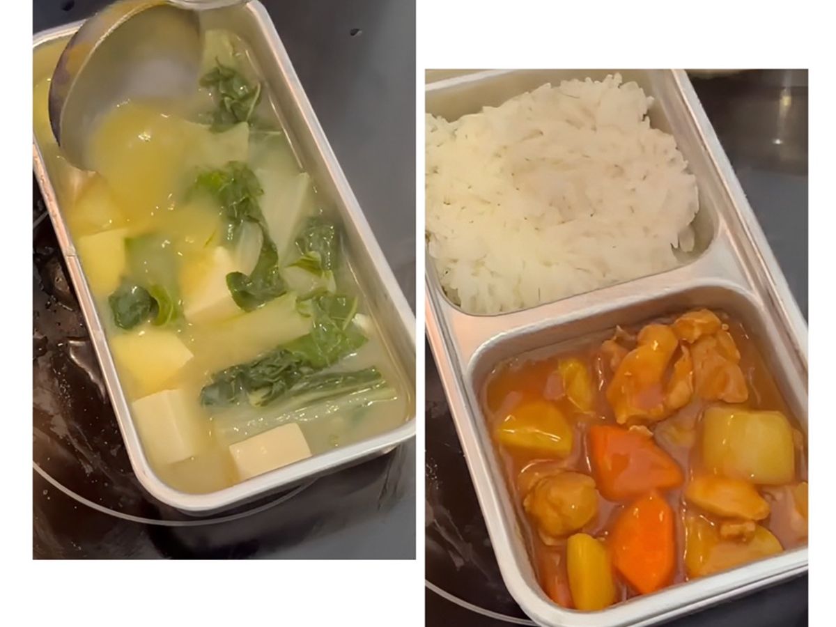 Cơm nhà 9 - cà ri gà, canh cá cải trắng đậu hũ