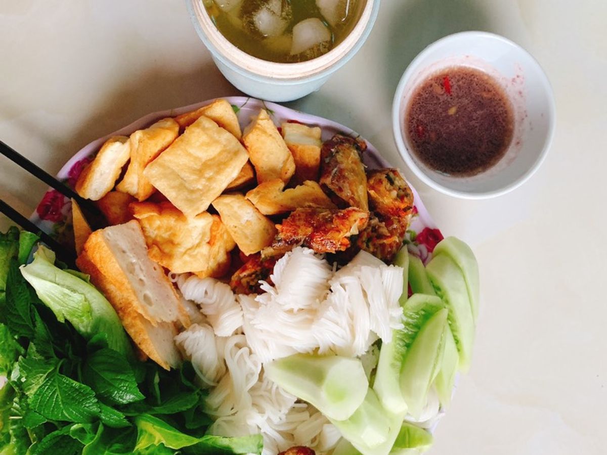 Bún đậu mắm tôm