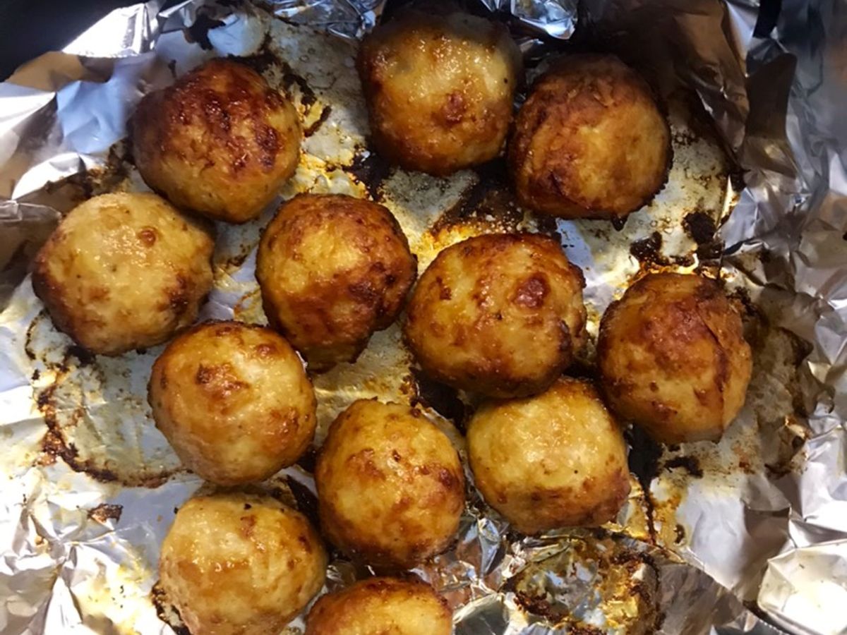 Thịt viên khoai tây nckd