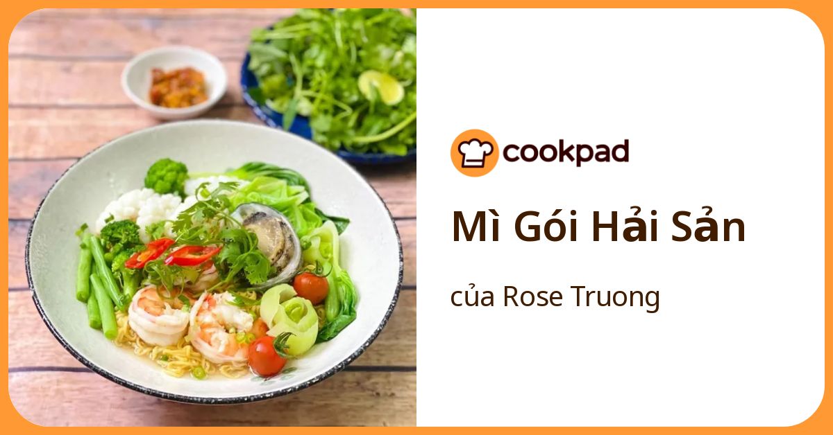 Mì Gói Hải Sản