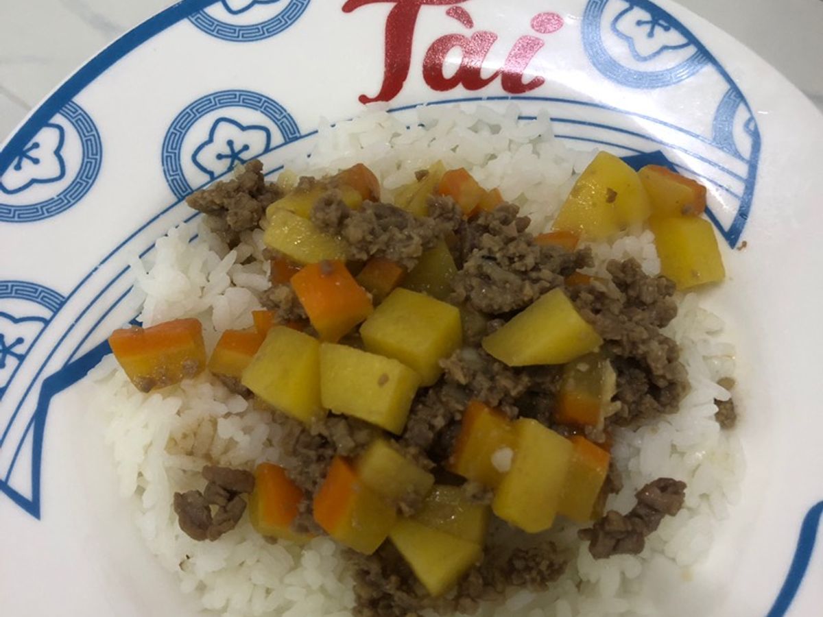 Bò kho rau củ