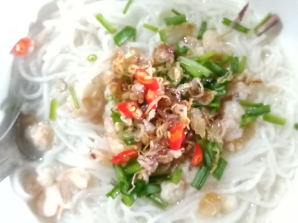 Bún tôm 🦐