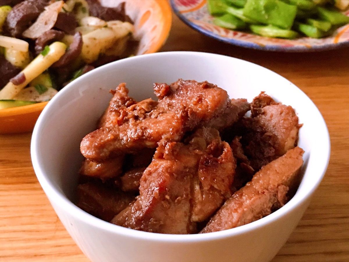 Thịt Rang Cháy Cạnh Nấu Dấm