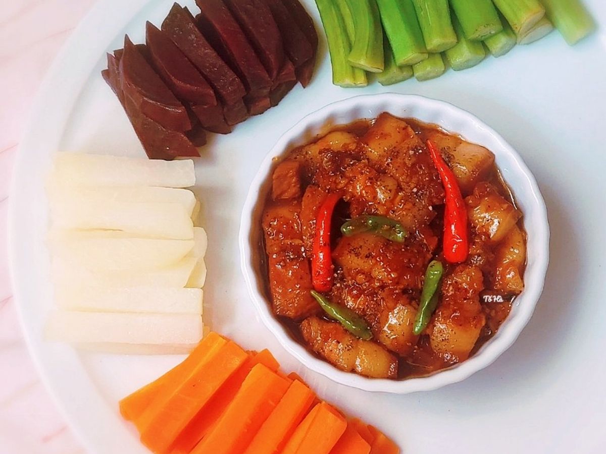 Thịt HEO kho sệt