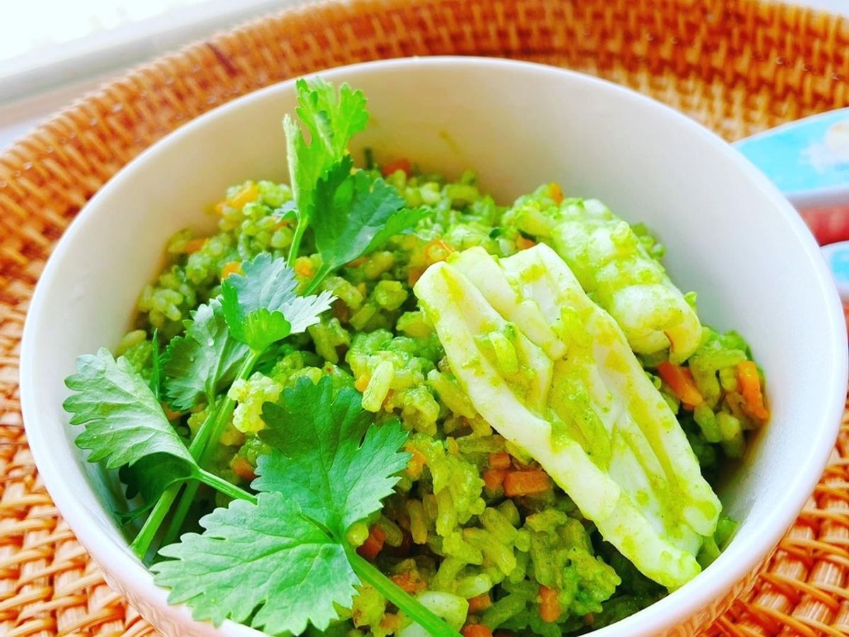 Cơm chiên Hải sản xanh