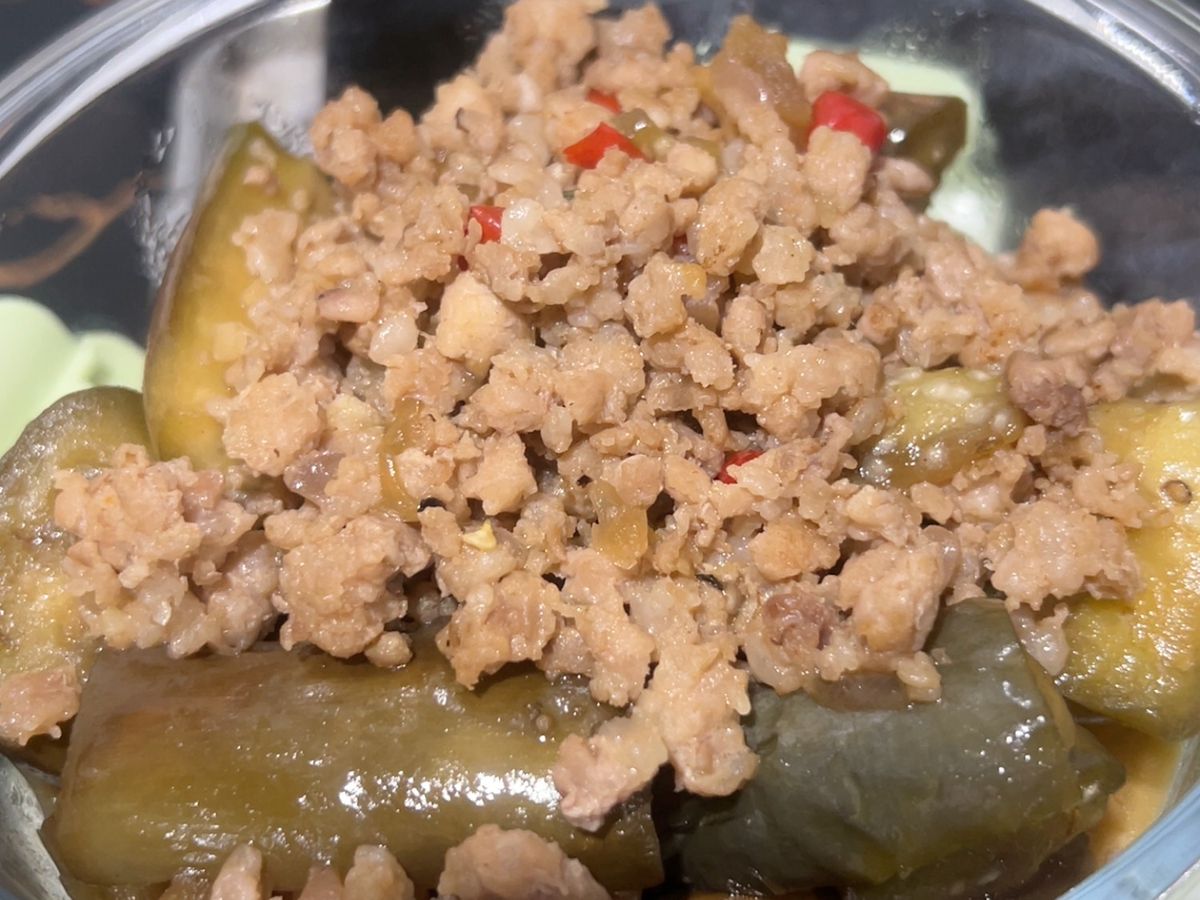 Cà tím sốt thịt bằm