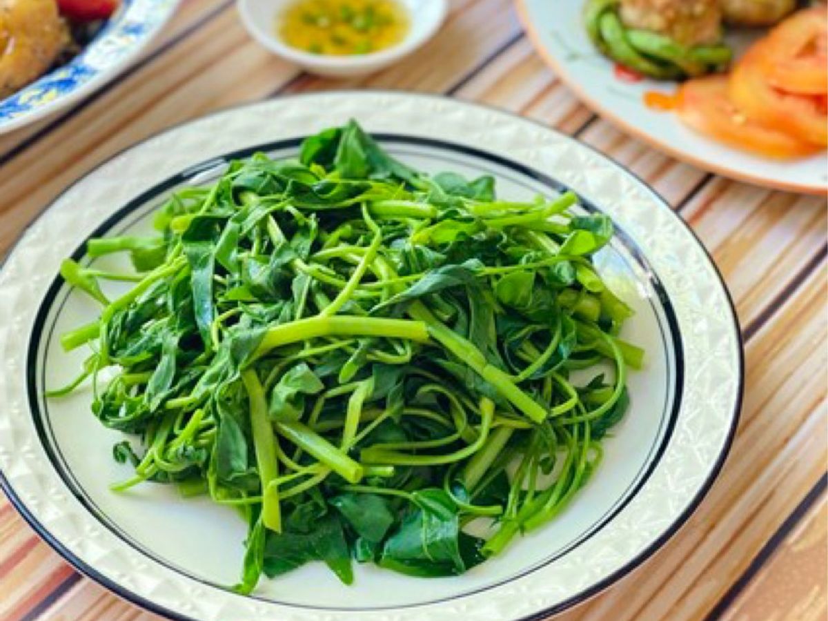Rau Muống Luộc