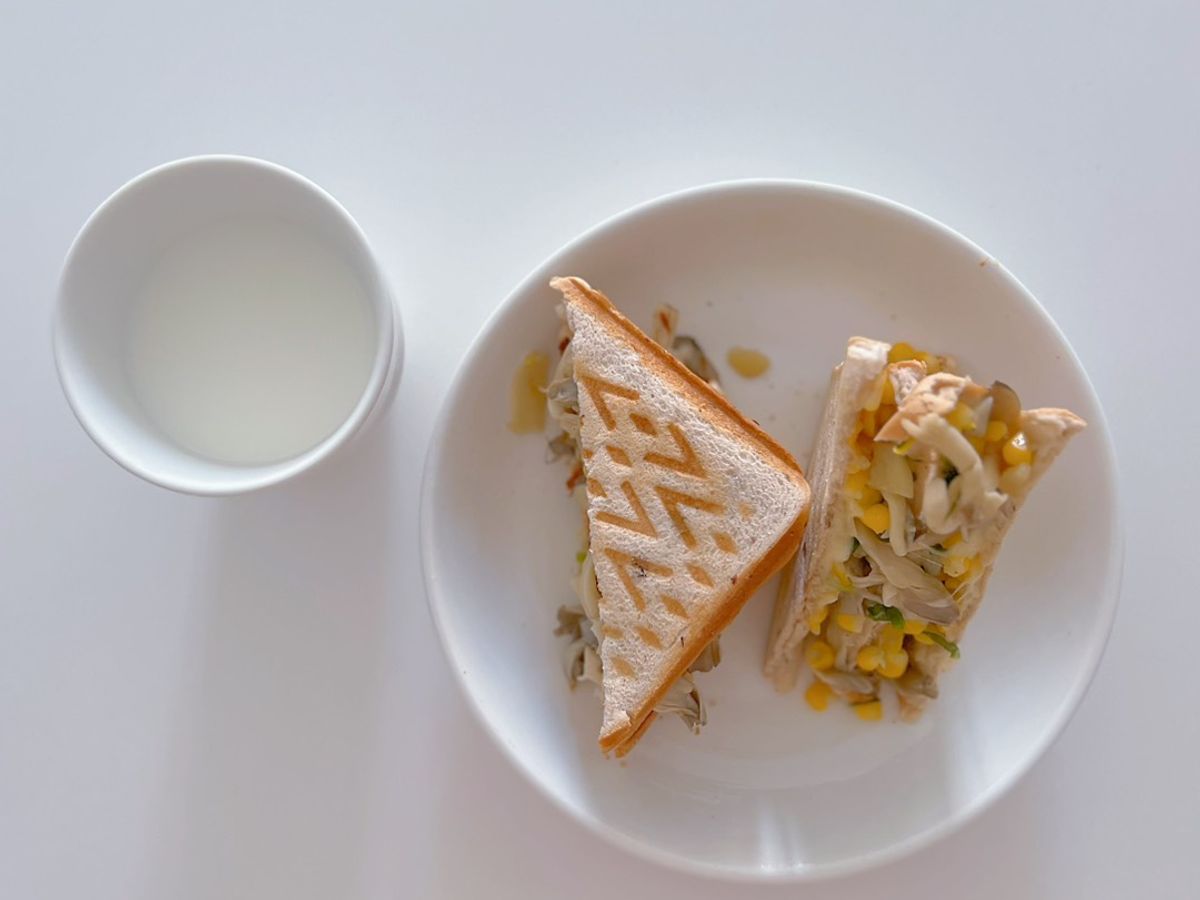 Sandwich nấm chay