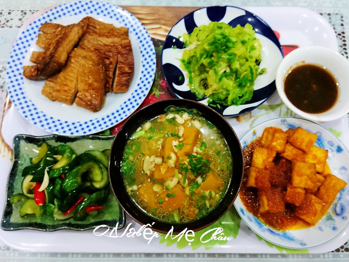 Cơm nhà đơn giản mà ngon 179 (cơm chay)