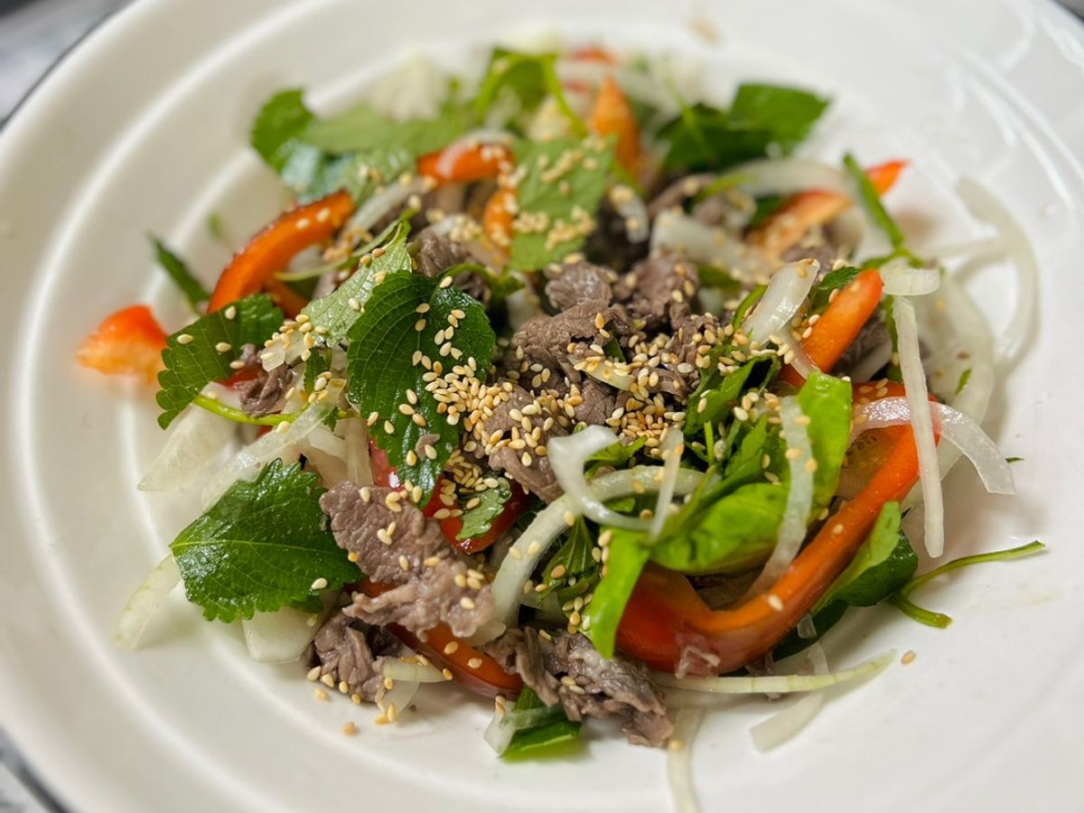Gỏi bò chua ngọt
