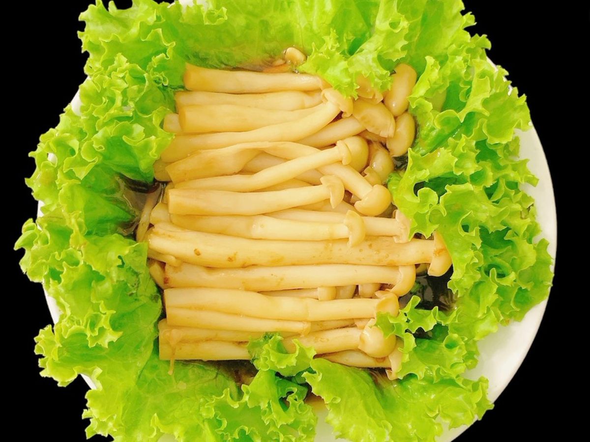 Nấm Hải Sản nấu Xì Dầu