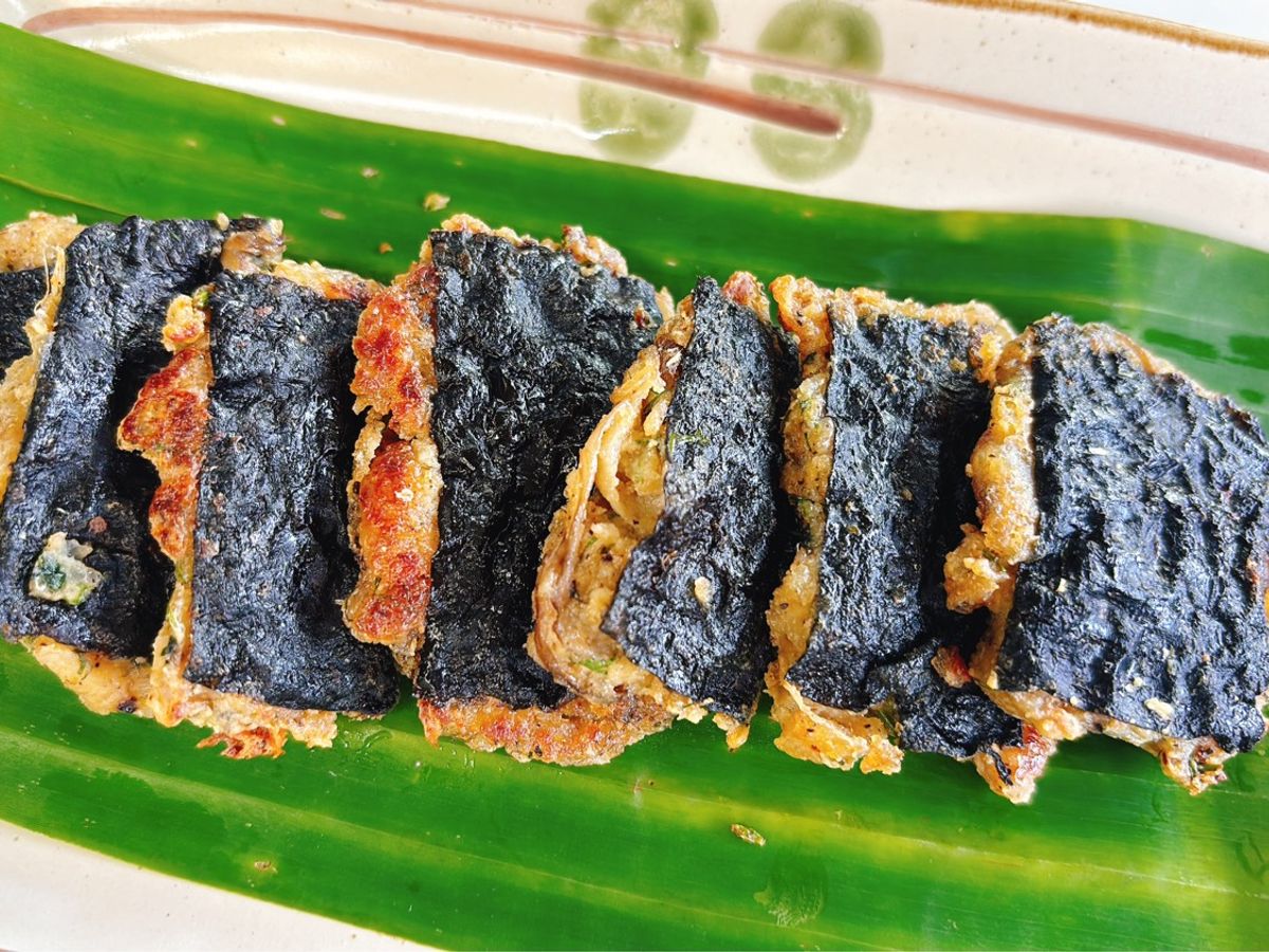 Chả nấm rong biển