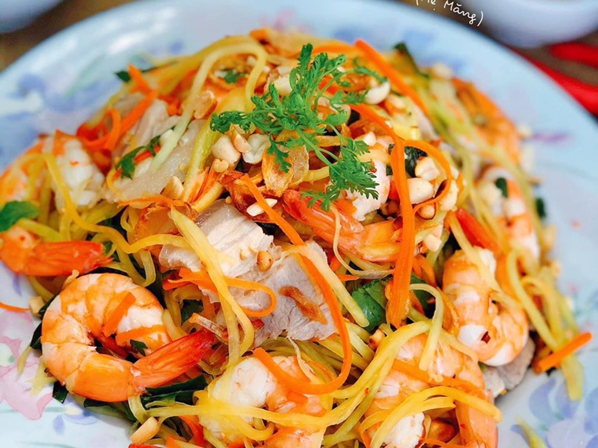 Gỏi đu đủ tôm thịt