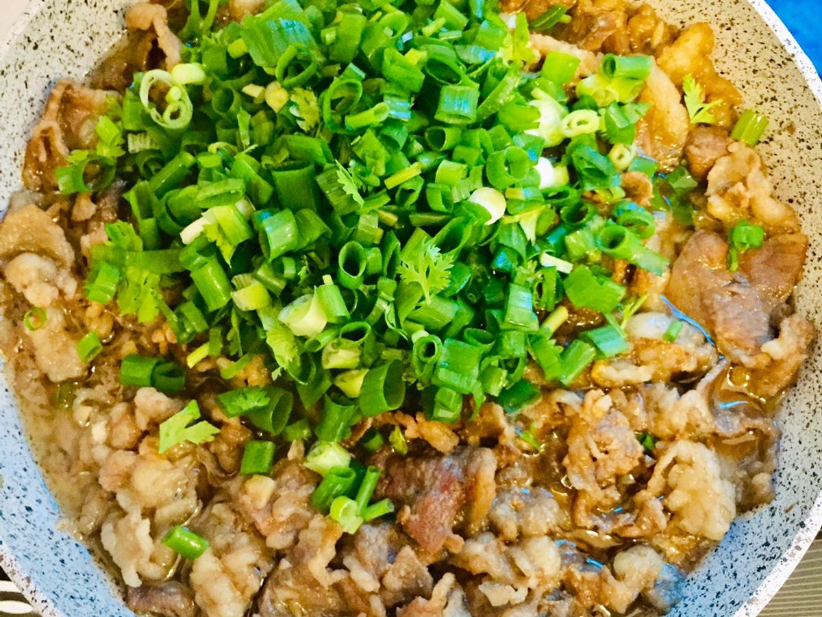 Thịt bò hầm kiểu Nhật