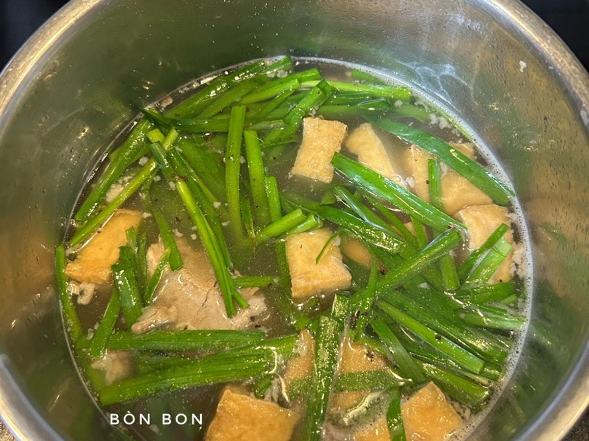 Canh Hẹ Đậu Hũ