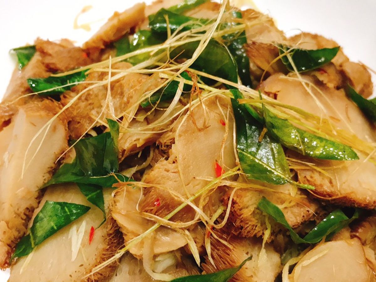 Nấm hầu thủ chanh sả