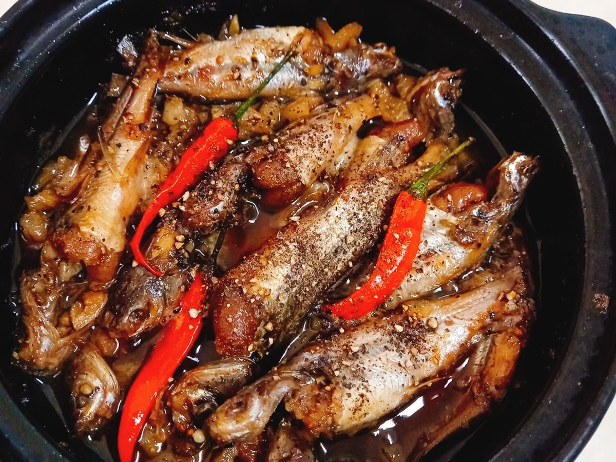 Cá chốt kho tiêu
