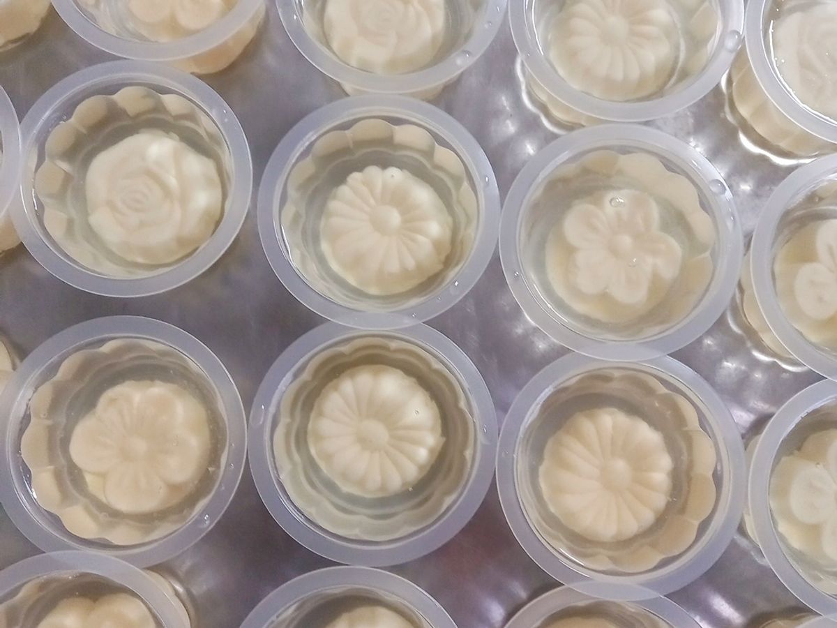 Rau câu flan