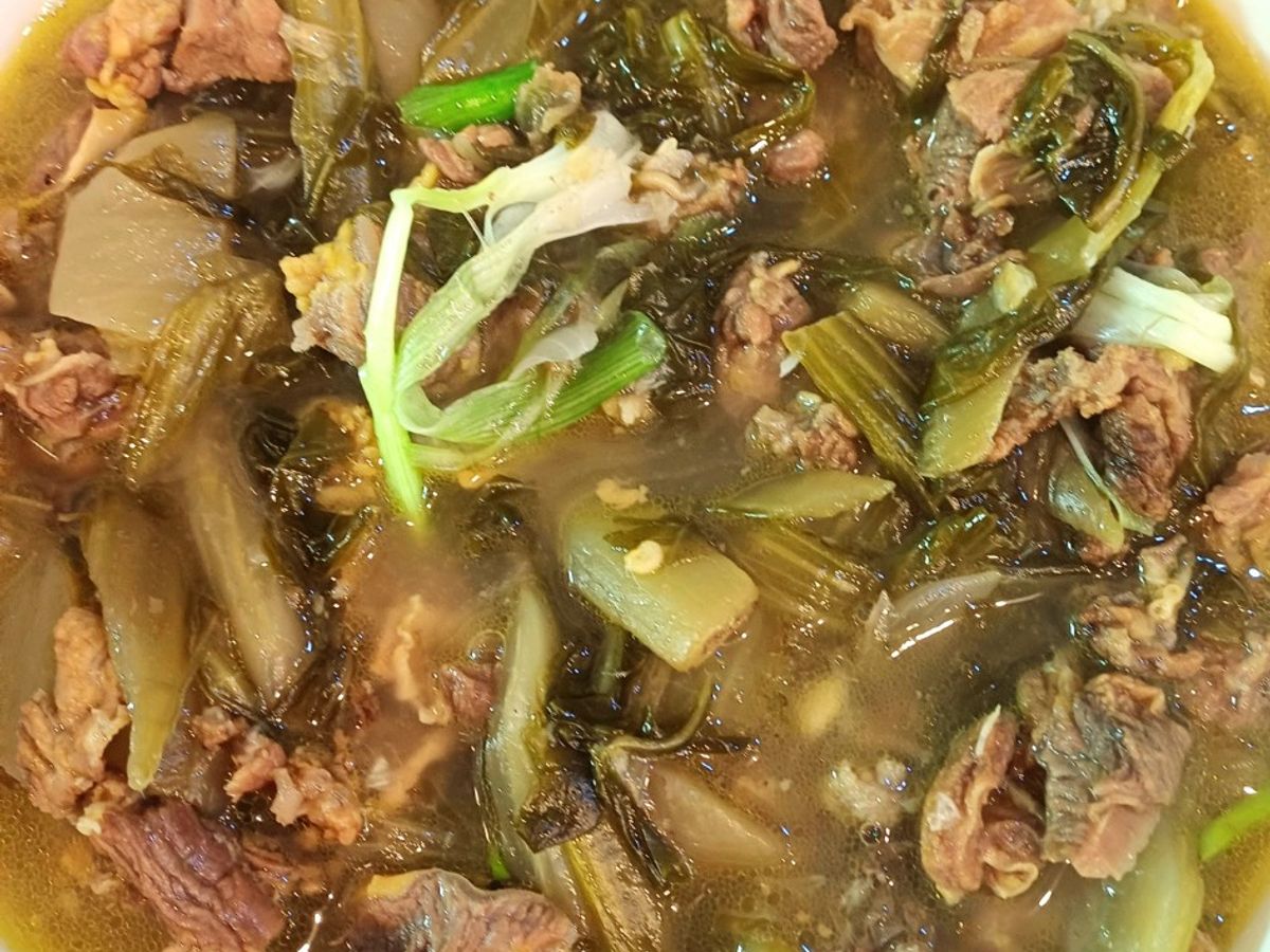 Canh dưa bò