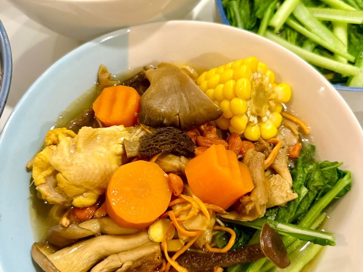 Gà tiềm 8 loại nấm 🍄🟫🍄