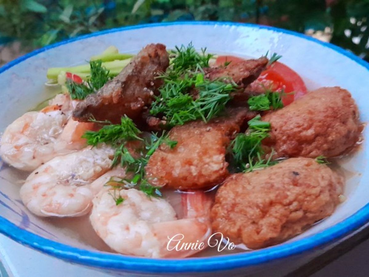 Bánh đa cá diếc