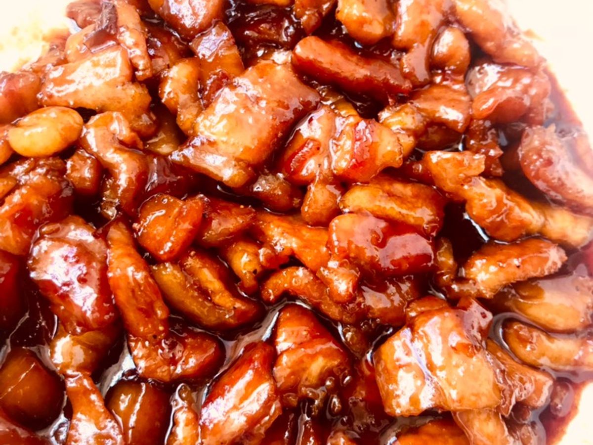 Thịt ba chỉ rang cháy cạnh