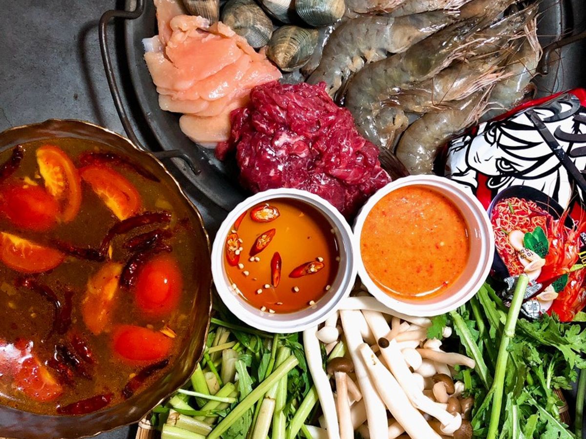 Lẩu Thái Hải Sản, Bò, Gà