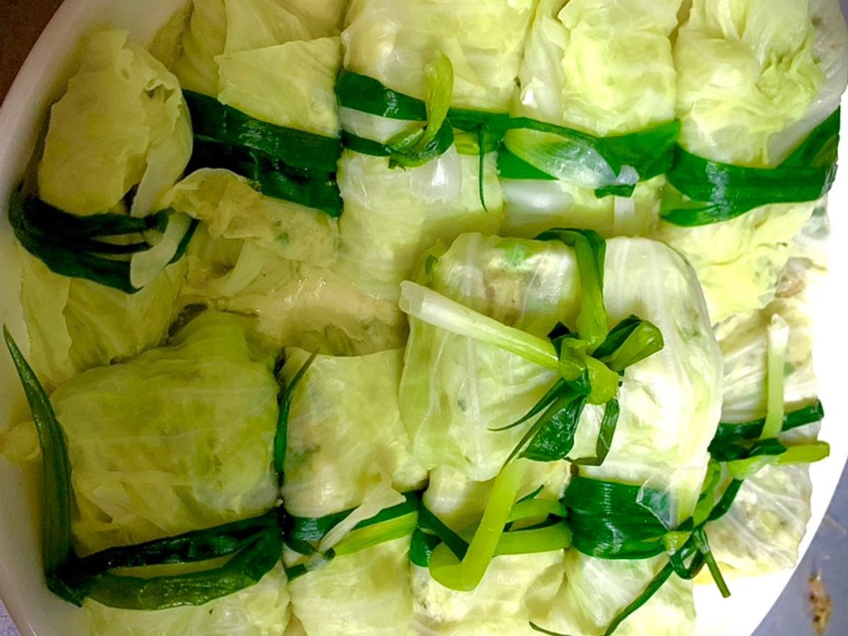 Bắp cải cuộn thịt