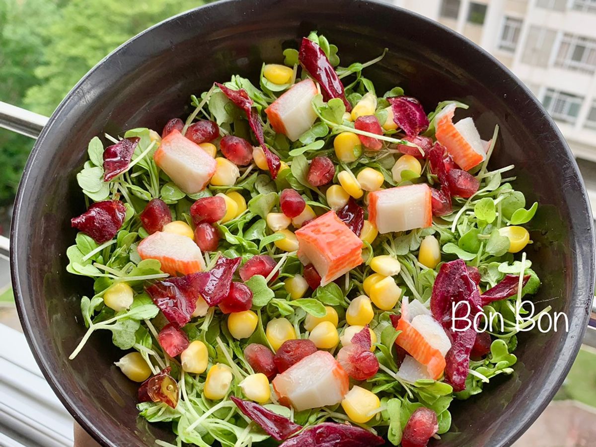 Salad Lựu Rau Mầm