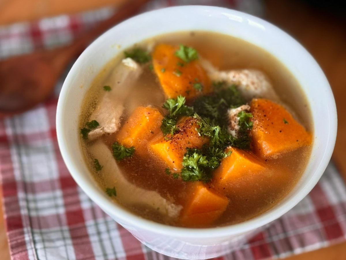 Canh Khoai Lang Thịt Nạc