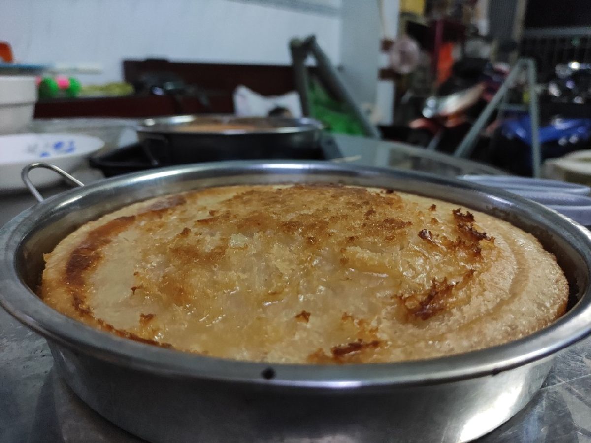 Bánh bò nướng truyền thống