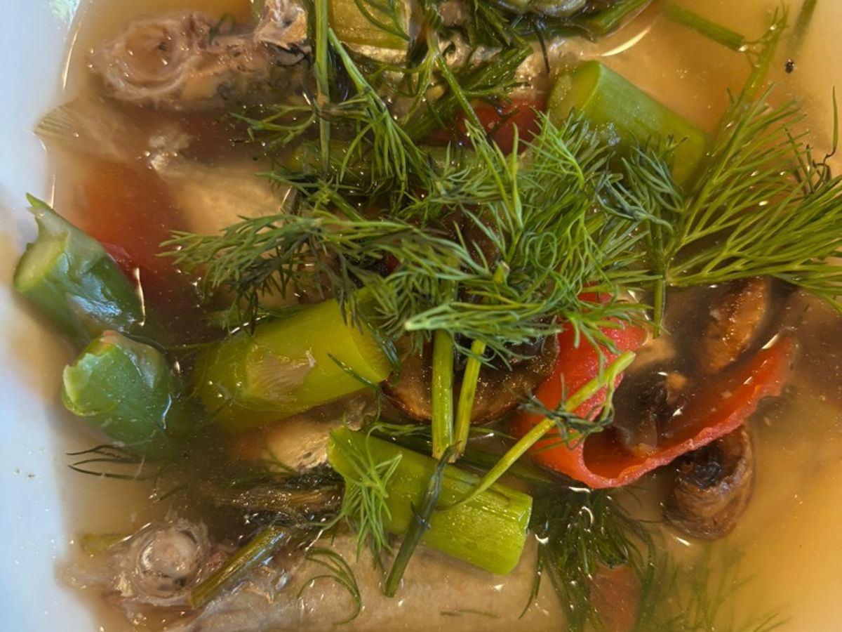 Canh cá thì là