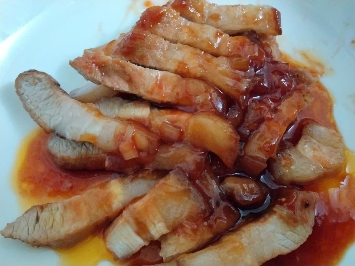 Thịt rim mặn ngọt