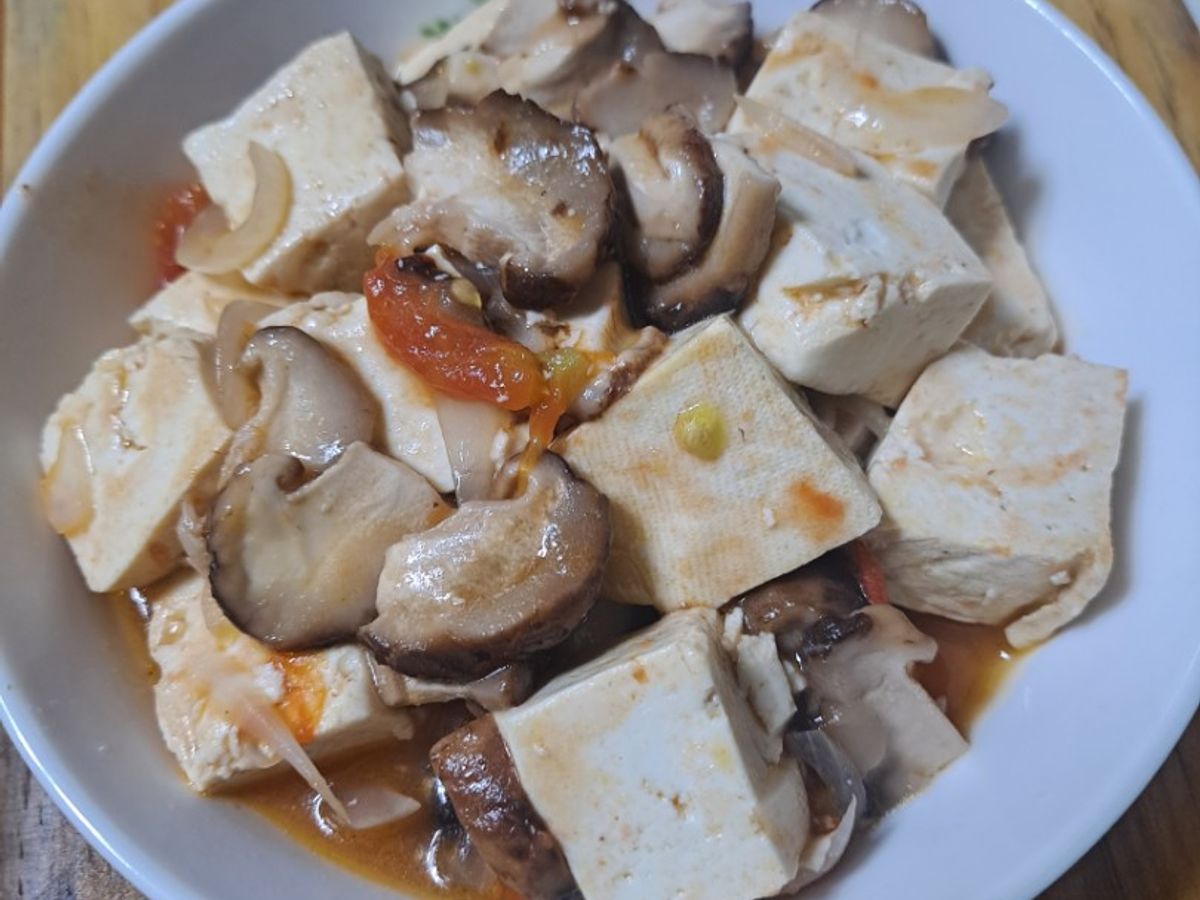 Đậu hũ(phụ) rim